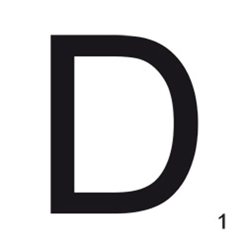 Letter D Juliste
