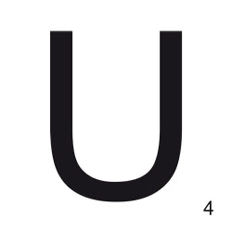 Letter U Juliste