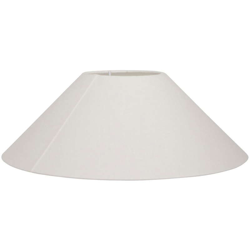 Basic Flat Lampunvarjostin Valkoinen, 30 cm