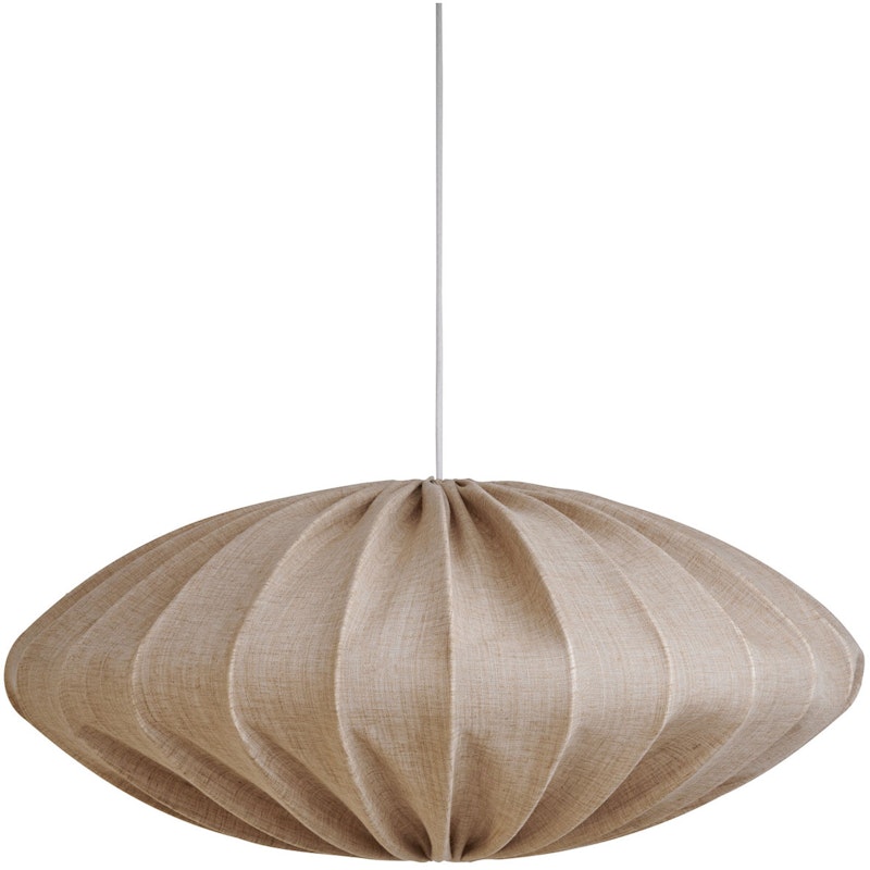 Ellipse 80 Lampunvarjostin Pellava, Hiekanvärinen