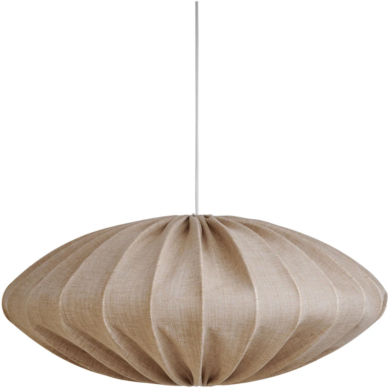 Ellipse 80 Lampunvarjostin Pellava, Hiekanvärinen
