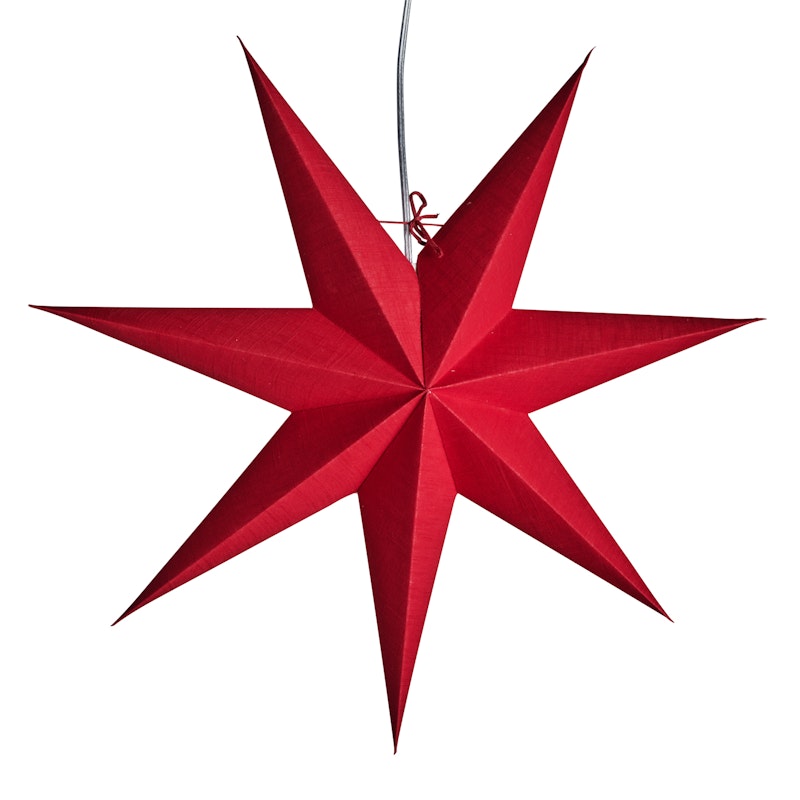 Sally Joulutähti 60 cm, Punainen